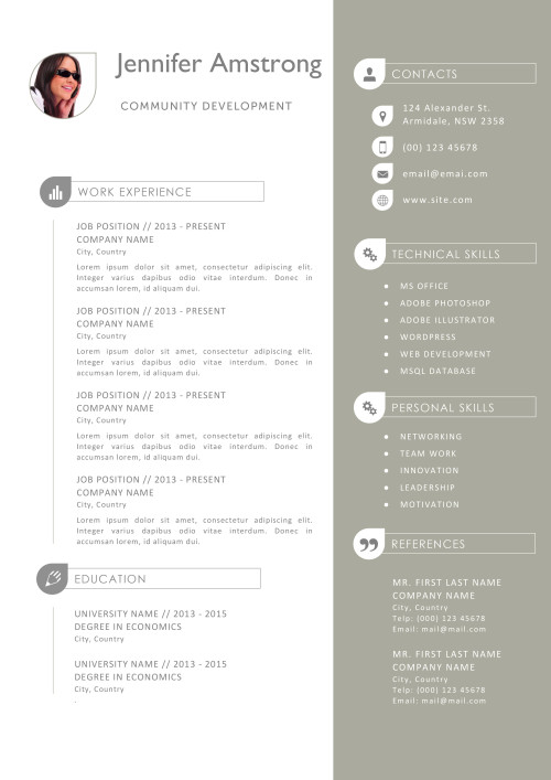 Ready resume templates