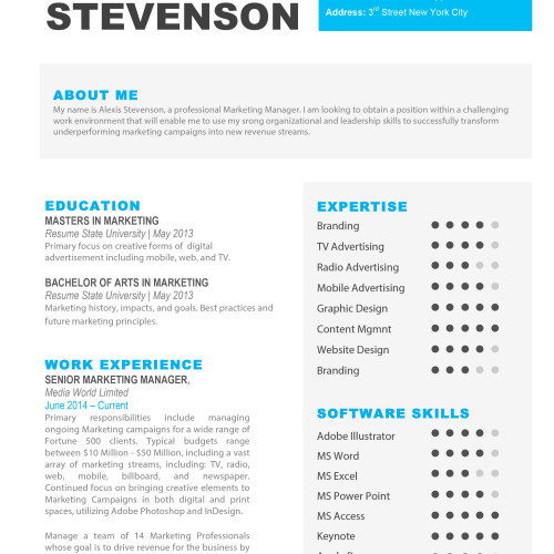 The Alexis Resume 1