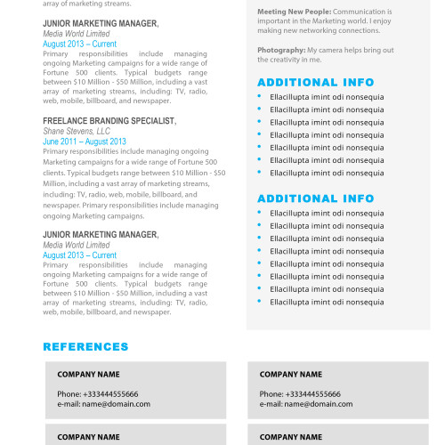 The Alexis Resume 2