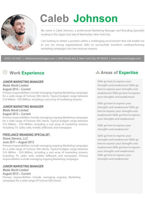 The Caleb Resume 1