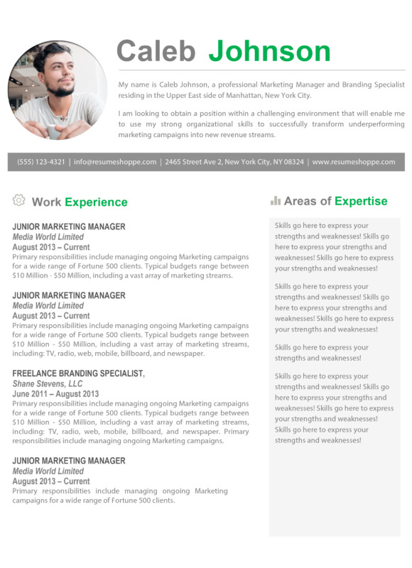 The Caleb Resume 1