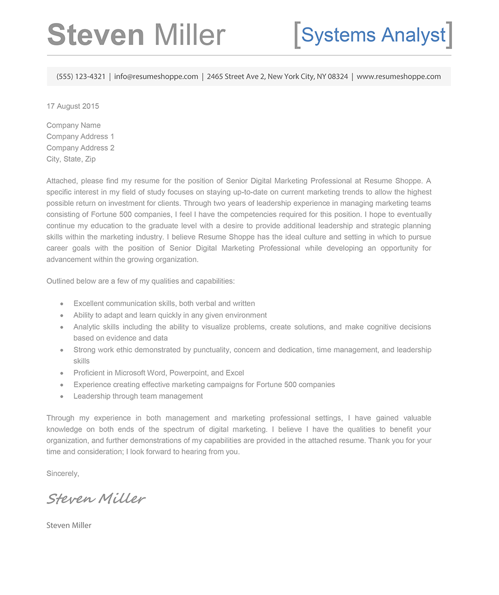 the steven cover letter 500 word cover letter