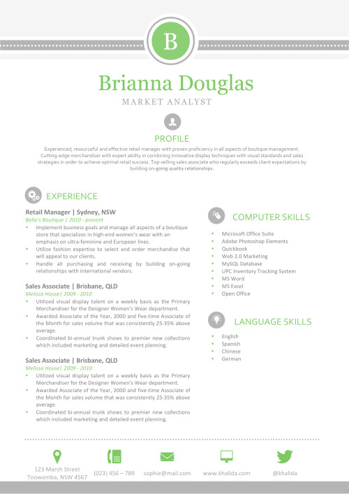 cover letter template mac