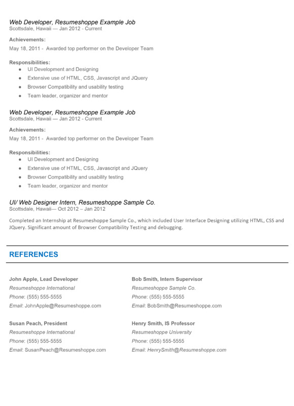 The John Resume 2-2