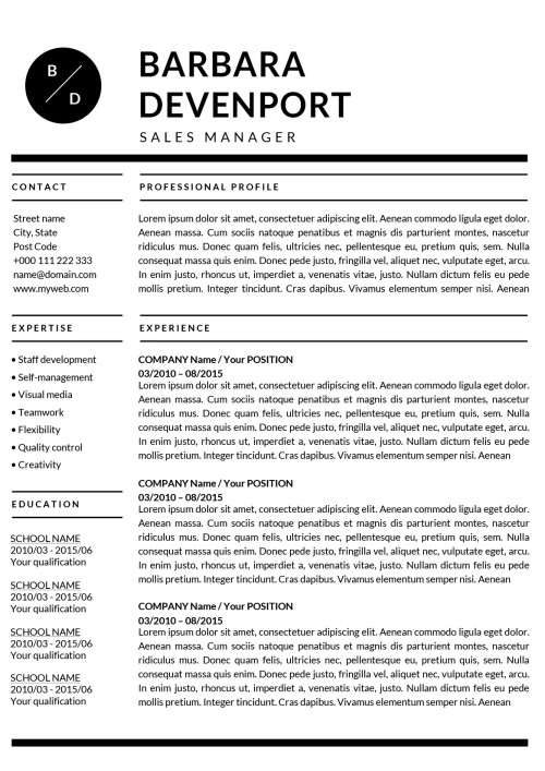 Life With Jazzy Mac Resume Template