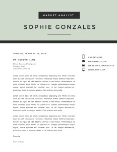 cover letter example
