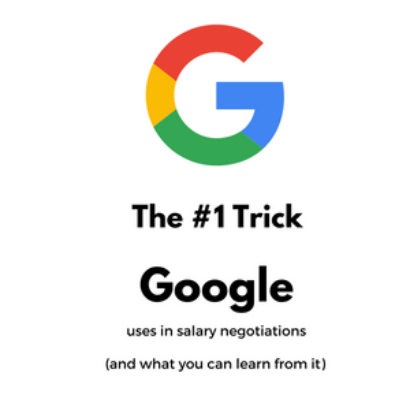 google salary negotiation