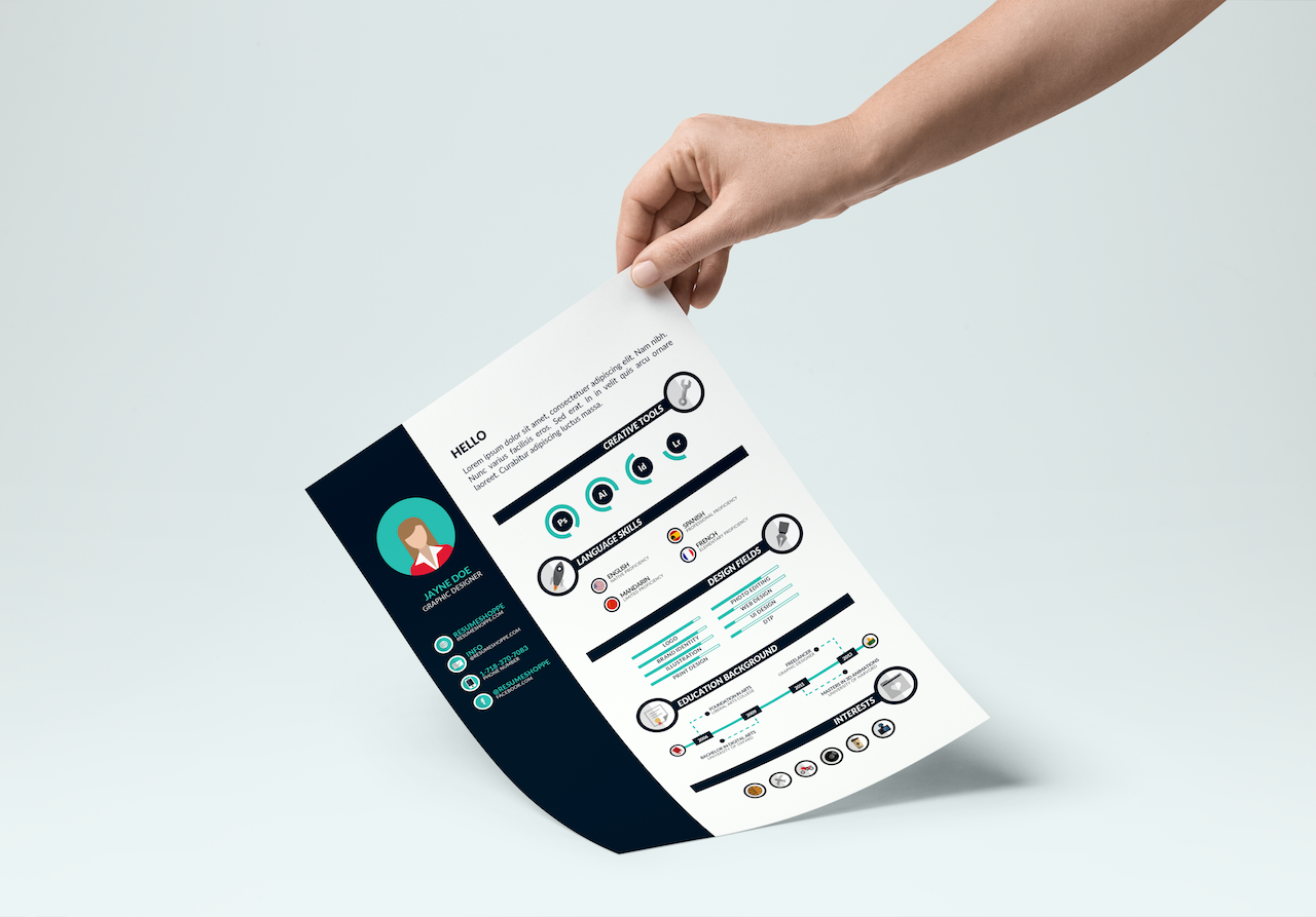 infographic resume tools